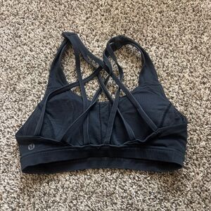 lululemon athletica Midnight Blue Strappy Sports Bra